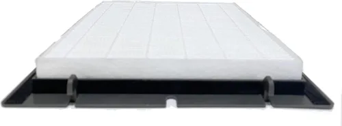 Miniatura 6 de Nispira Filtro de repuesto True HEPA compatible con Ivation 5 en 1 purificador de aire generador de ozono IVAOZAP04, paquete de 3
