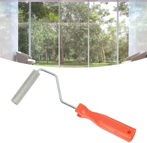 Miniatura 8 de Herramienta de rodillo de burbujas para bañera, pintura de fibra de vidrio, rodillo de fibra de vidrio para bañera, ducha, reparación de barcos