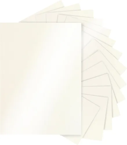Miniatura 14 de Silunkia 28 hojas de cartulina negra brillante de 8.5 x 11 pulgadas, papel pesado de 250 gsm/92 libras, cartulina negra de construcción para hacer