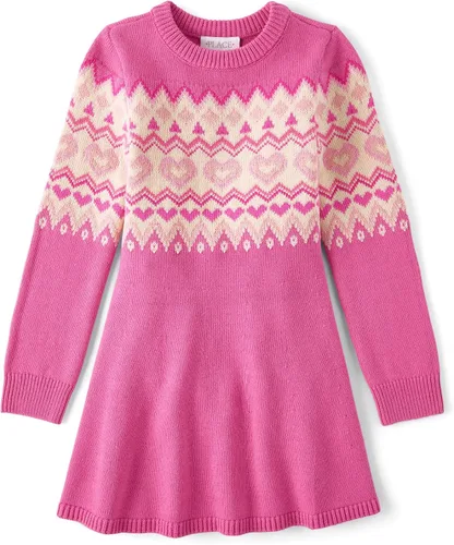 Miniatura 21 de The Children's Place Vestido tipo suéter de manga larga para niñas