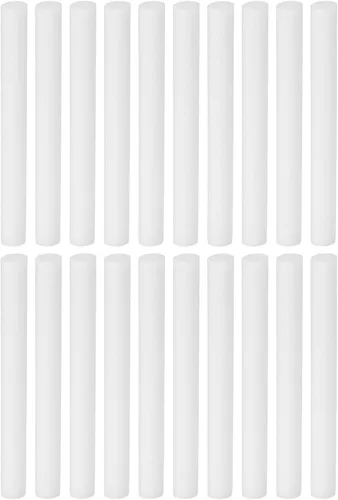 PATIKIL Varillas de filtro de algodón humidificador, 20 piezas de repuesto de mechas de filtro para mini humidificadores USB, difusor portátil (2.76