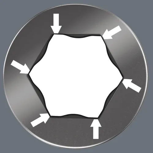 Miniatura 8 de WERA 05021728001 950/13 Hex-Plus Imperial 1 L-Key Set, Imperial, BlackLaser, 13 Piezas