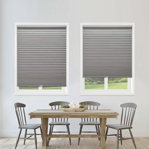 Miniatura 9 de Linen Avenue Persiana Celular Opaca Estándar Inalámbrica 18" A x 48" Al, Harvest (Llega 1/4" Más Estrecha)
