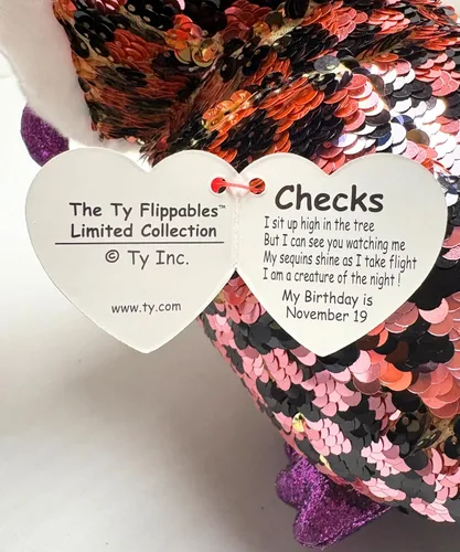 Miniatura 5 de TY Checks Owl Flippable - Regular