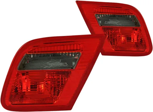 AnzoUSA 221201 - Luz trasera de camión para BMW Serie 3, color rojo y humo (se vende en pares)