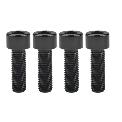 Miniatura 20 de Tornillos Allen de cabeza hueca de titanio M10 20 25 30 35 40 45 50 55 2.362 in Tornillos paquete de 4 (M10 x 0.787 in, paso 0.049 in, negro)