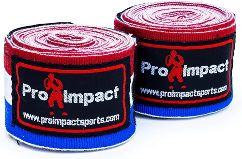 180 pulgadas estilo mexicano Vendas de mano para boxeo – Soporte elástico para muñeca y nudillo para MMA, Muay Thai, Kickboxing, bolsa pesada y