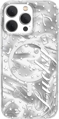 Miniatura 13 de VELVET CAVIAR Funda para iPhone 15 Pro, compatible con MagSafe, probada en caídas de 10 pies, estampado de leopardo y amatista púrpura