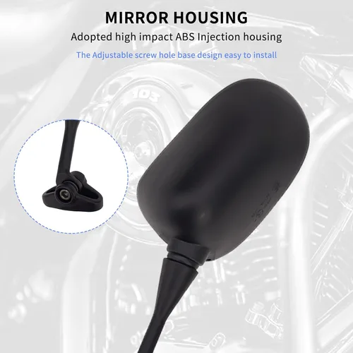 Miniatura 2 de AHL Espejos retrovisores 88110-MBW-023 88120-MBW-023 compatibles con Honda CBR600 CBR600RR CBR1000 CBR1000RR/CBR600RR F5 2003-2006/CBR600 CBR600F4i