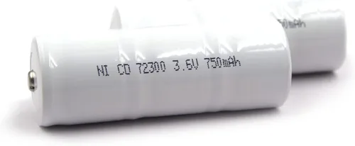 Miniatura 6 de Paquete de 2 baterías de repuesto Ni-CD de 3.6 V para Lombart 72300L Mega Batteries 13969 O'Donnell 7334 Powertron N1052 R&D 5224 Unipower B10344