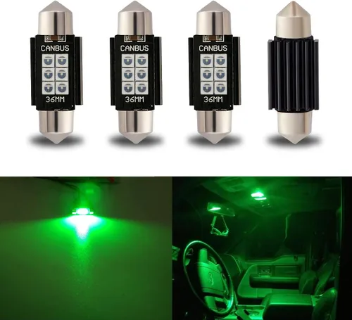 Miniatura 11 de iBrightstar DE3175 DE3021 Festoon de 9-30 V - Focos LED de 1.25 pulgadas (31 mm) extremadamente brillantes y sin errores para luces