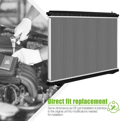 Miniatura 4 de SCITOO Reemplazo completo del radiador de aluminio para 1993-1998 para Toyota para T100 2.7L 3.0L 3.4L 2090 Radiador