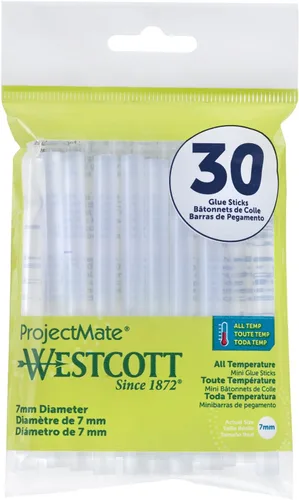 Miniatura 11 de Westcott ¡Muy genial! Barras de pegamento de baja temperatura para jóvenes artesanos, paquete de 360