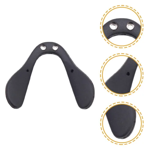 Miniatura 7 de ARTIBETTER Almohadillas ajustables para puente de nariz para lentes, paquete de 3 soportes de nariz antideslizantes en forma de U, reemplazo