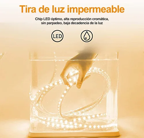 Miniatura 4 de Espejo de baño con luz LED, espejo redondo de baño de 3 colores, luz regulable, espejo de baño con luces, inteligente antivaho con interruptor