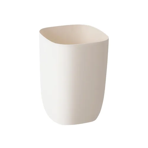 Miniatura 7 de Cubo de Basura para Baño, Cubo de Basura Rectangular de Plástico con Soporte para Forro de Basura para Dormitorio, Sala de Estar, Pequeña Cesta