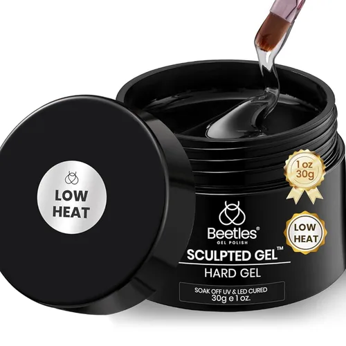 Miniatura 13 de Beetles - Gel Constructor Rosa Nude Gel Esculpido de Alta Dureza para Extensión de Uñas Reparación de Roturas Protección Duradero para Hogar Salón