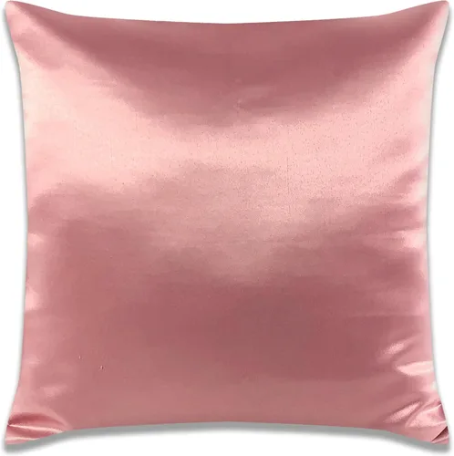 Miniatura 16 de AVKA Studio Fundas de Cojines Decorativos de Satén de Calidad Gruesa - Juego de 2 - Negro 12x12 pulgadas Fundas de Almohada Decorativas - con Forro