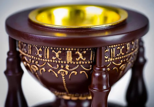 Miniatura 5 de AM Quemador de incienso de carbón – Quemador Bakhoor, quemador de resina de incienso Oud para oficina y decoración del hogar, 4 pilares lujosos