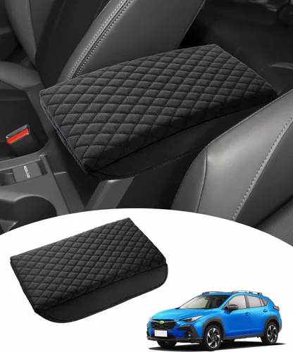 Miniatura 16 de Shademax Center Console Armrest Cover for Tesla Model Y Juniper 2025-2026 / Model 3 Highland 2024-2026 Non-Slip Waterproof Armrest Box Lid Pad