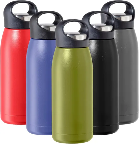 Miniatura 17 de OGGI Freestyle - Botella de agua aislada de acero inoxidable, doble pared aislada al vacío, termo de viaje, 23 onzas (23.0 fl oz), color negro
