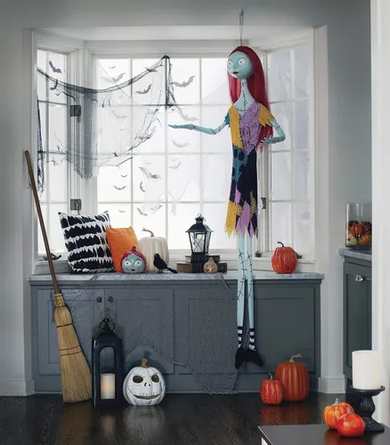 Miniatura 3 de Disney The Nightmare Before Christmas Sally - Decoración colgante de personajes de tamaño completo, poliéster, polipropileno, alambre