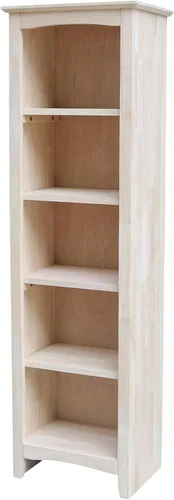 Miniatura 11 de Librería coctelera de madera maciza - 36" H