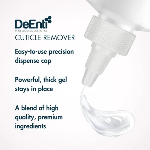 Miniatura 6 de DeEnti Gel removedor de cutículas instantáneo, eucalipto, botella de 8 onzas, suavizante profesional de cutículas, suministros de manicura