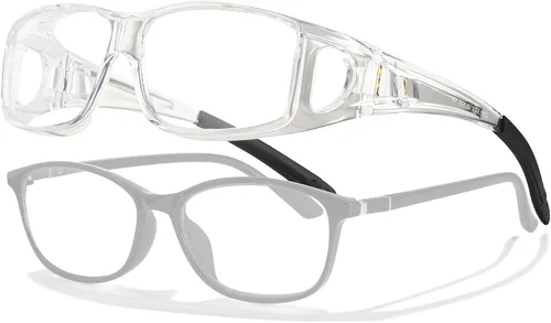Miniatura 13 de LVIOE Fit Over Blue Light Blocking Glasses and Computer Eyewear- Wear Over Prescription Glasses/Reading Glasses/RX Glasses
