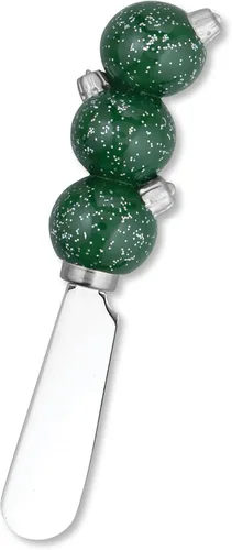 Miniatura 9 de Supreme Housewares Cuchillos esparcidores de queso y mantequilla, decoración navideña, mango de resina pintado a mano con hoja de acero inoxidable
