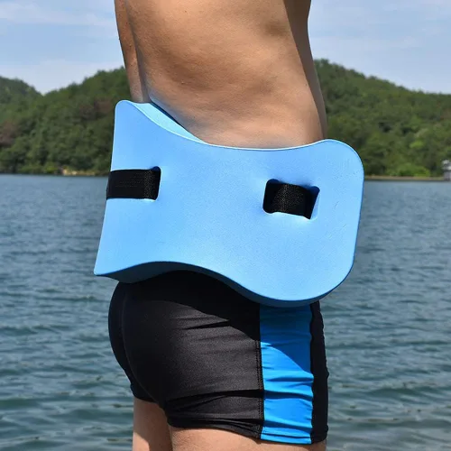 Miniatura 6 de Flotadores de piscina, cinturón flotante para natación, espuma EVA, ayuda para entrenamiento de natación, aeróbicos, cinturón de ejercicio, tabla