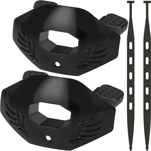 2 protectores bucales de fútbol, boquilla de fútbol con correa, se adapta a adultos y jóvenes, suave y duradero, protección completa de la boca,
