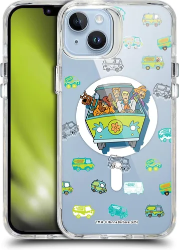 Miniatura 44 de Head Case Designs Funda con licencia oficial de Scooby-Doo Capture Character Art a prueba de golpes [protección de grado militar] compatible