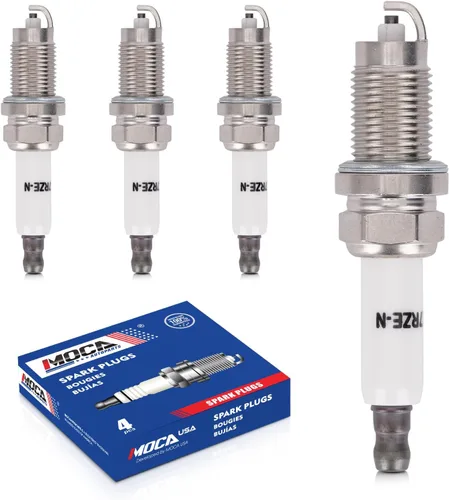 MOCA - 4 bujías 7938 para Mercedes-Benz SL600, 90-97 para Dodge B250 5.9L, 84-09 para Bentley Continental 6.8L, 92-03 para Volkswagen Jetta 2.8L,