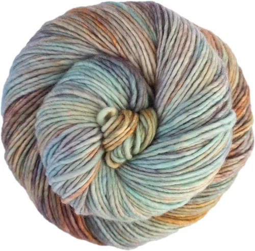 Miniatura 13 de Malabrigo Hilo de lana peinada teñida a mano (004 Verde Zafiro)