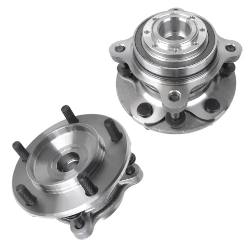 Miniatura 17 de Detroit Axle - Bujes de rodamiento de rueda traseros de 2 piezas para Volkswagen Jetta Beetle Golf City Audi TT Quattro, 2 rodamientos de ruedas