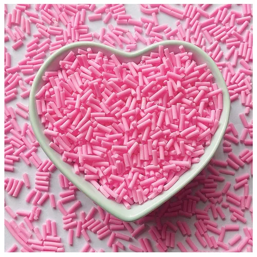 Miniatura 13 de 50g de chispas falsas de resina, chispas de caramelo falso, chispas de arcilla, chispas de polímero, rebanadas de arcilla de polímero para arte