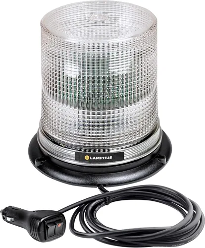 Miniatura 17 de LAMPHUS AURA 5.5" SAE Clase 1 LED de 12 W luz estroboscópica de emergencia Advertencia luz testigo para remolque construcción camiones Vehículos