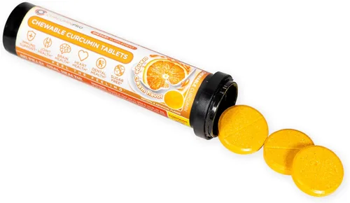 Miniatura 2 de CurcuminPro Tabletas masticables de curcumina La única curcumina biosoluble del mundo Derivada de la cúrcuma orgánica Natures Natural apoyo