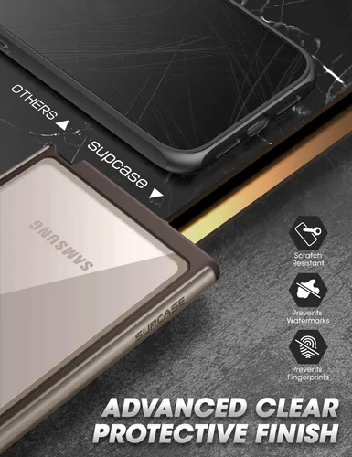 Miniatura 8 de SUPCASE Funda para Samsung Galaxy S23 Ultra con protector de pantalla integrado (Edge XT), [compatible con huellas dactilares]