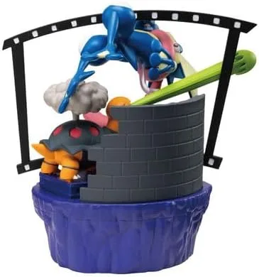 Miniatura 4 de Diorama Figura Greninja Pokemon Midnight Agent The Cinema