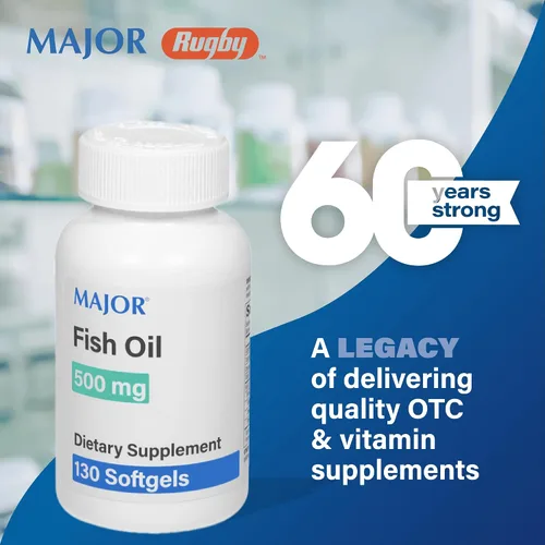 Miniatura 6 de Major Omega-3 Minis - Aceite de pescado (3 unidades) 500 mg, 130 unidades (paquete de 3)