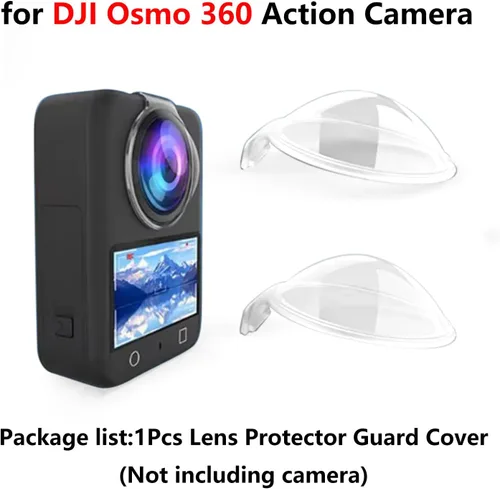 Miniatura 2 de Cubierta protectora de lente para cámara de acción DJI Osmo 360, resistente al polvo y arañazos