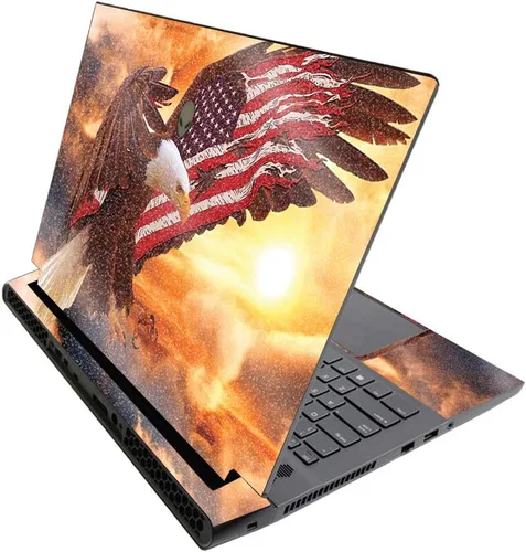 Miniatura 462 de MightySkins - Skin brillante con purpurina para Alienware M17 R3 (2020) y M17 R4 (2021) - Diversión de los años 90 Acabado duradero con purpurina