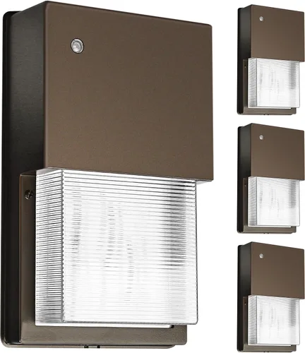 Feit Electric Paquete de luces LED de pared para exteriores de 20 W con fotocélula del atardecer al amanecer, luz de seguridad montada en la pared,