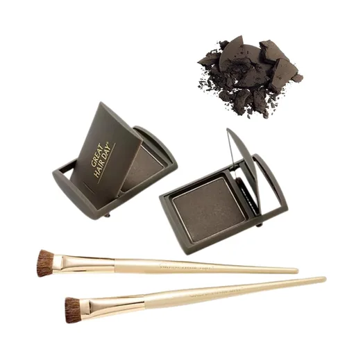 Miniatura 10 de Joan Rivers Great Hair Day Root Touch Up Powder Duo - Polvo de relleno para un cabello más grueso y de aspecto más completo (rubio ceniza)