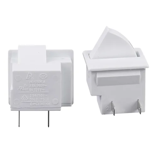 Miniatura 2 de Interruptor de luz de puerta de refrigerador de 2 pies para GE Whirlpool, Maytag, Admiral, Amana ((2PCS)