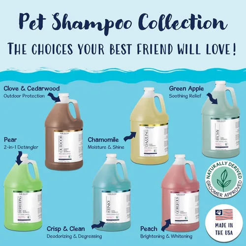 Miniatura 6 de Bobbi Panter Moisture & Shine - Champú para perros con aceite de argán, manzanilla y menta, fórmula natural nutritiva profunda para un pelaje suave