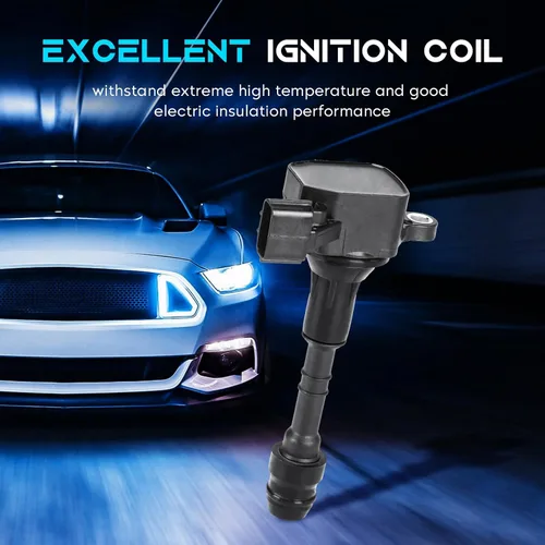 Miniatura 7 de Juego de 6 bobinas de encendido, paquete de 6 bujías Iridum de 3.5L 4.0L compatibles con Infiniti QX4 I35 01-12, Nissan Pathfinder, 02-06 Altima