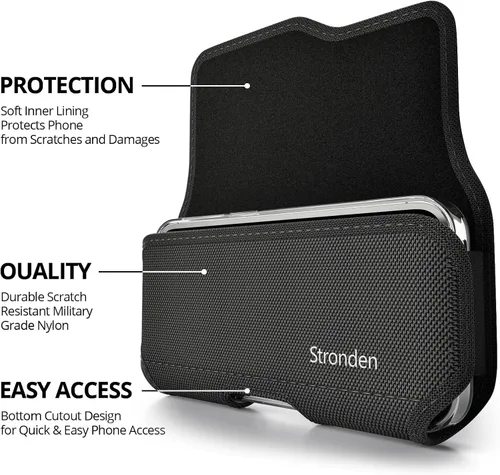 Miniatura 2 de Funda con cierre magnético Stronden para iPhone 17 Pro Max, 16 Pro Max, 16 Plus, 15 Plus, 15 Pro Max, 14 Plus, 14 Pro Max, iPhone 13 Pro Max, 12 Pro
